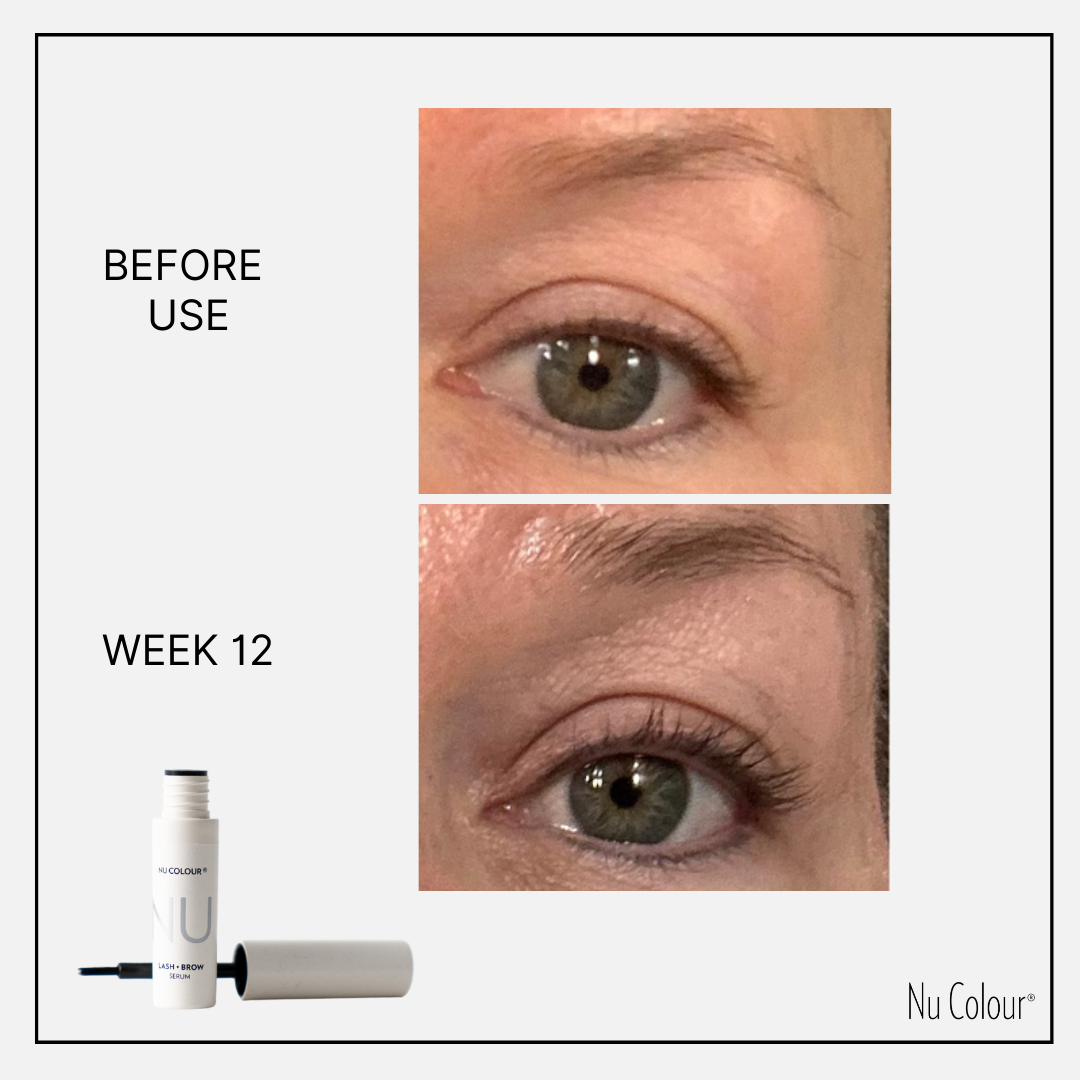 NU COLOUR LASH + BROW SERUM AND MASCARA