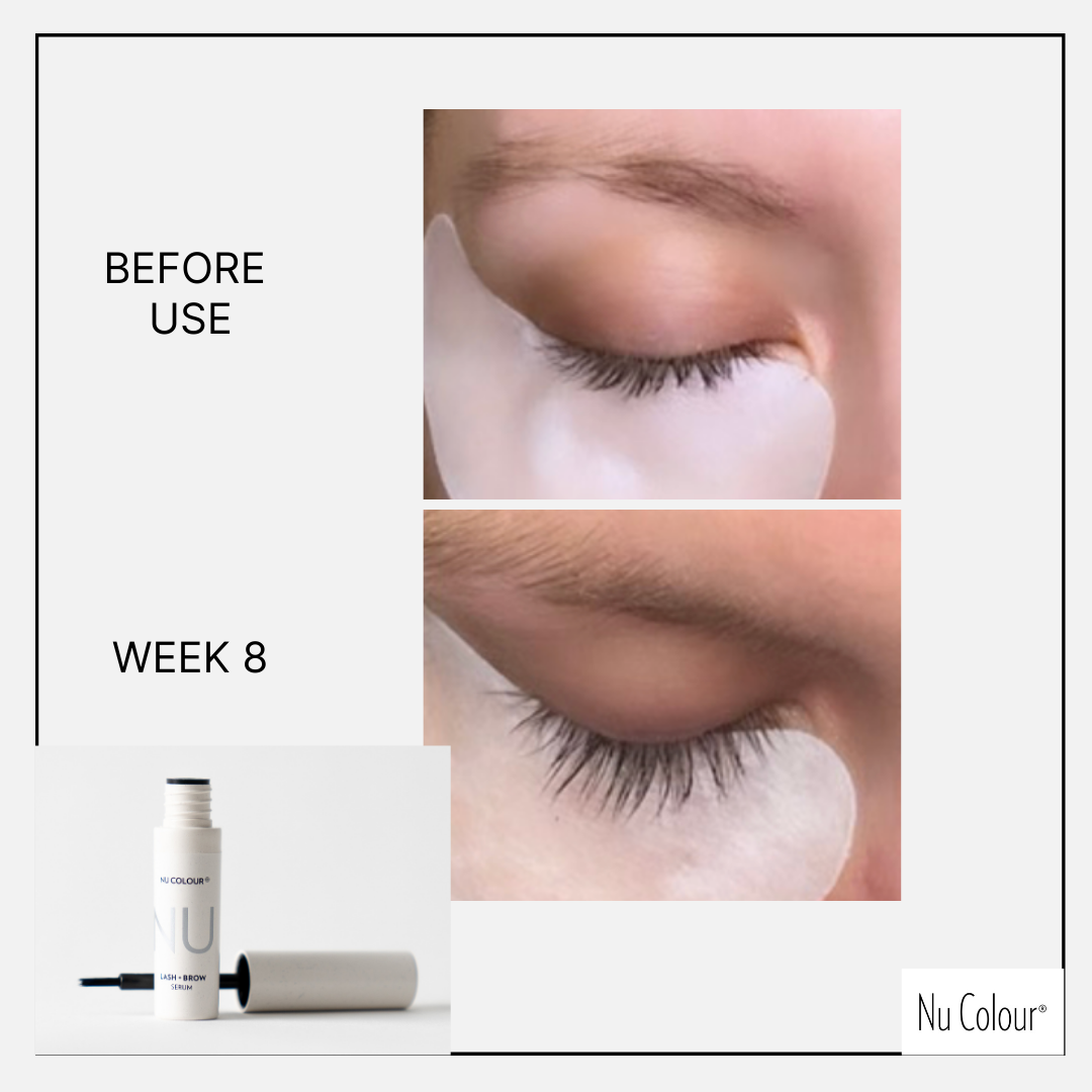 NU COLOUR LASH + BROW SERUM AND MASCARA