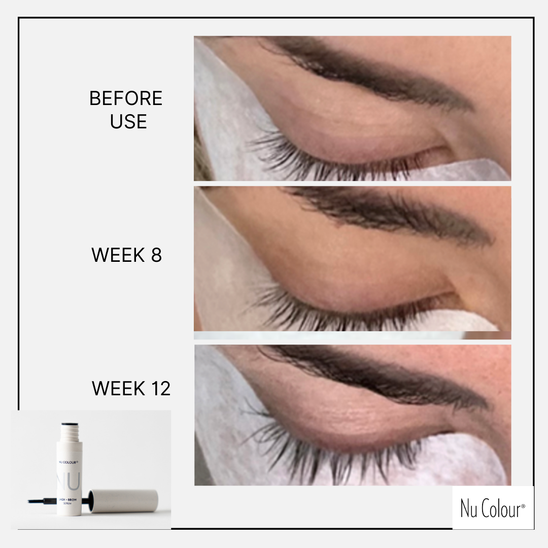 NU COLOUR LASH + BROW SERUM AND MASCARA